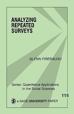 Analyzing Repeated Surveys by Firebaugh, Glenn