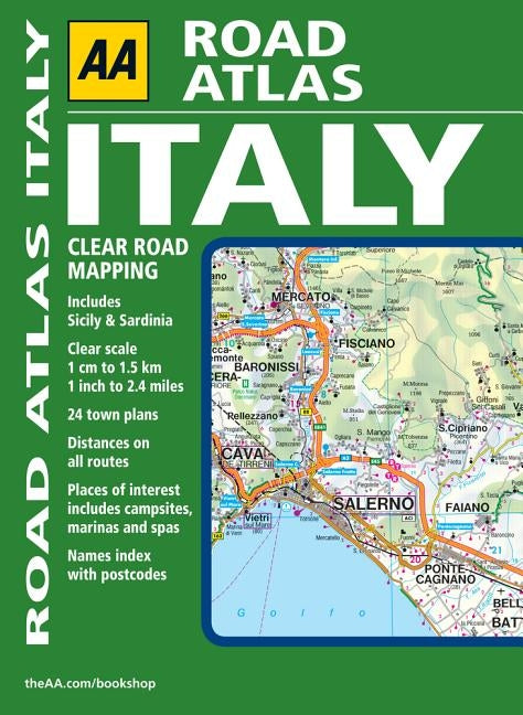 AA Road Atlas Italy by AA Publishing