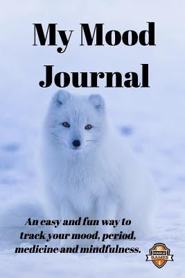 Mood Journal, Winter Style (6 Months): Mood, period and medicine tracker with mindfulness colouring pages by Palmer, Simon