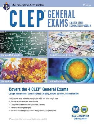 Clep(r) General Exams Book + Online, 9th Ed. by Schwartz, Stu