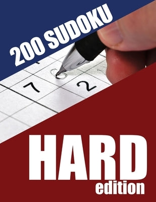 200 Sudoku Hard Edition: An 8x10, 200 puzzle, hard sudoko book by Puzzle Books, Royal