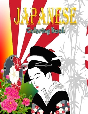 Japanese Coloring Book by Thomas, Maud