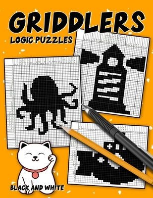 Griddlers Logic Puzzles Black and White: Nonogram Puzzle Book for Adults, Hanjie Picross Book, Gift for Brain Teaser Lovers by Johnston, Margaret Alice