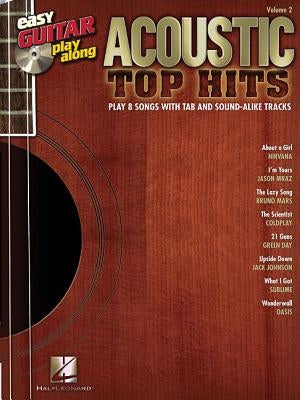 Acoustic Top Hits [With CD (Audio)] by Hal Leonard Corp