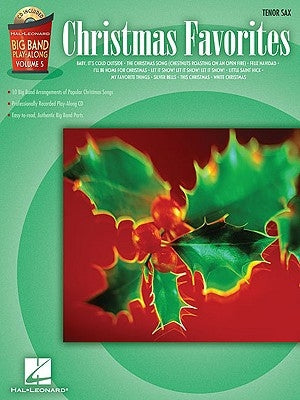 Christmas Favorites: Tenor Sax [With CD] by Hal Leonard Corp
