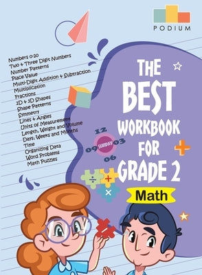 Best Grade 2 Math Workbook by School, Podium