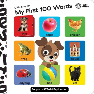 Baby Einstein: My First 100 Words Lift-A-Flap: Lift-A-Flap by Pi Kids