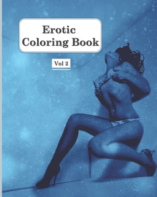 Erotic coloring book - Vol: 41 abstract nude drawing for Adults by Winter, Rose