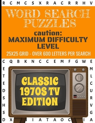 Word Search Puzzles Caution: Maximum Difficulty Level: The Most Difficult Puzzle We Make- Over 600 Letters Per Puzzle - 25x25 Grid Size- For People by Lee, Mt