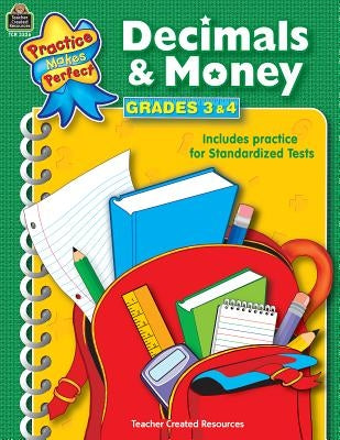 Decimals & Money Grades 3-4 by Teacher Created Resources