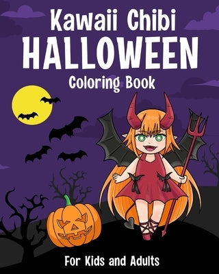 Kawaii Chibi Halloween Coloring Book: Halloween Coloring Page Japanese Manga Lovable and Anime Style Cute Characters by Paperland