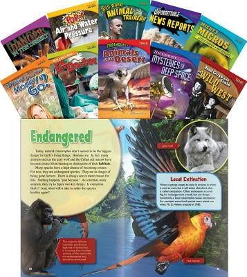 Time for Kids Informational Text Grade 5 Readers Set 2 10-Book Set (Time for Kids Nonfiction Readers) by Teacher Created Materials