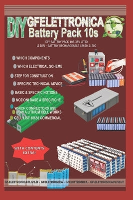 DIY Battery Pack 10s 36v Litio - Li Ion - Battery Rechargeable 18650 21700 by Fox, Gf