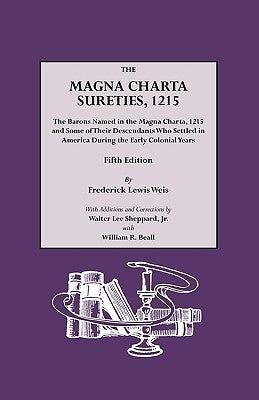 Magna Charta Sureties, 1215. Fifth Edition by Weis, Frederick Lewis