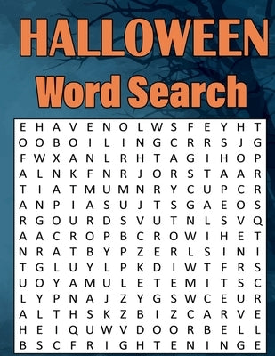 Halloween Word Search: Halloween Word Search Book, a Beautiful Halloween Themed Word Search Puzzles For Adults by William, Grafx