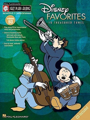 Disney Favorites: 10 Treasured Tunes [With CD (Audio)] by Hal Leonard Corp