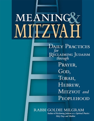 Meaning & Mitzvah: Daily Practices for Reclaiming Judaism Through Prayer, God, Torah, Hebrew, Mitzvot and Peoplehood by Milgram, Goldie
