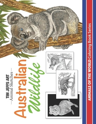 Australian Wildlife: Animals Of The World Coloring Book by Warren, Jo