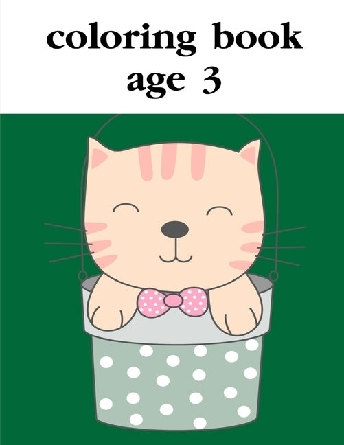 Coloring Book Age 3: Super Cute Kawaii Animals Coloring Pages by Mimo, J. K.