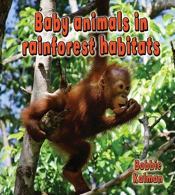 Baby Animals in Rainforest Habitats by Kalman, Bobbie