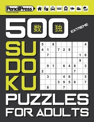 500 Extreme Sudoku Puzzles for Adults (with answers) by Books, Sudoku Puzzle