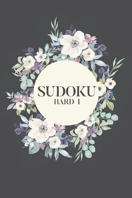 Sudoku Hard I: 100 Hard Level Sudoku Puzzles, 6x9 Travel Size, Great Gift for Sudoku Lovers, Puzzle Book, Get Well Soon Gift by Puzzles, Graceful Gray