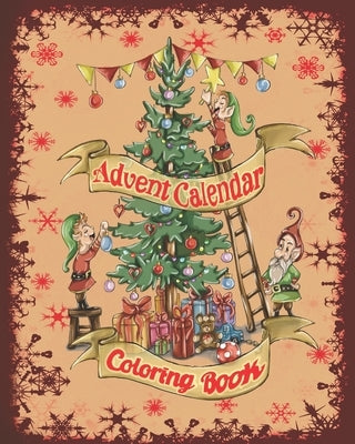 Advent Calendar Coloring Book by Hubert, Ibolya