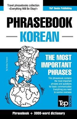 English-Korean phrasebook and 3000-word topical vocabulary by Taranov, Andrey