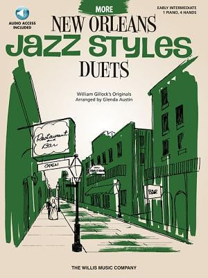 More New Orleans Jazz Styles Duets - Book/Audio: Early Intermediate Level by Gillock, William