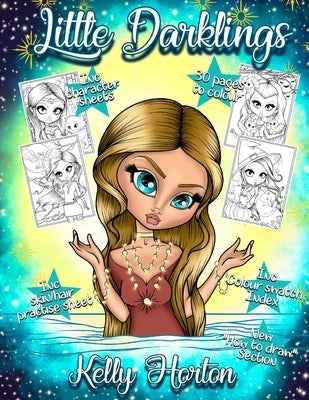 The Little Darklings: An Adult colouring book from The World of the Little Darlings by Horton, Kelly Michelle