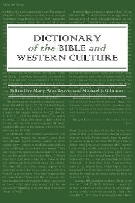 Dictionary of the Bible and Western Culture by Beavis, Mary Ann