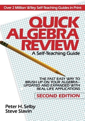 Quick Algebra Review STG 2e by Slavin, Steve