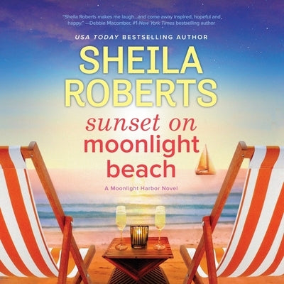 Sunset on Moonlight Beach by Roberts, Sheila