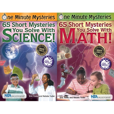 Mysteries in a Minute Book Set by Yoder, Eric