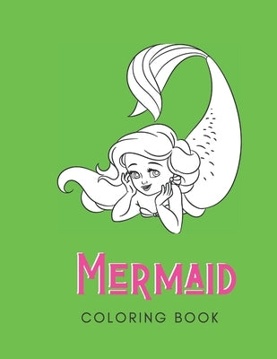 Mermaid Coloring Book: For Seniors with Dementia - 60 Pages - Paperback - Made In USA - Size 8.5 x 11 by Publishing, The Sirena Aqua