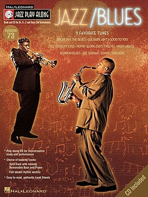Jazz/Blues: Jazz Play-Along Volume 73 [With CD] by Hal Leonard Corp