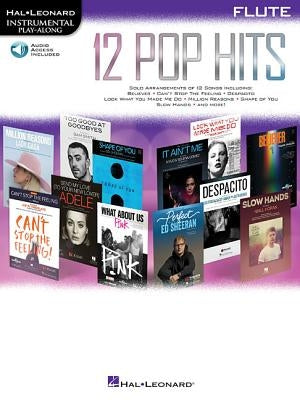 12 Pop Hits: Flute by Hal Leonard Corp