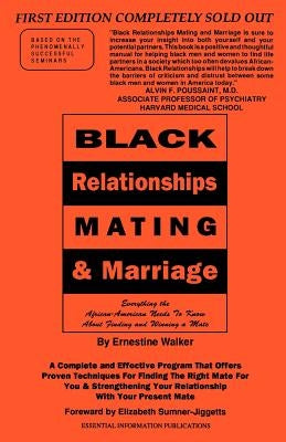 Black Relationships Mating & Marriage by Walker, Ernestine