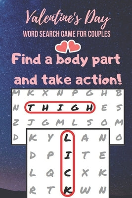 Valentine's Day Game for Couples: Word Search Challenge for Adults - Naughty Foreplay - Large Print - Romantic Puzzle Book - for Boyfriend, Girlfriend by Books, Enamoured