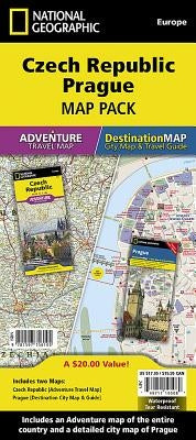 Czech Republic, Prague [Map Pack Bundle] by National Geographic Maps