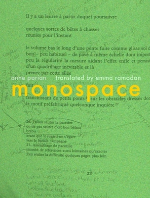 Monospace by Parian, Anne