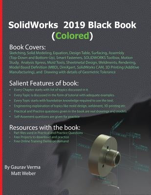 SolidWorks 2019 Black Book (Colored) by Verma, Gaurav