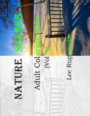Nature Scene: Adult Coloring Book by Rupprecht, Lee