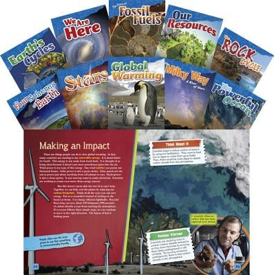 Let's Explore Earth & Space Science Grades 4-5, 10-Book Set by Buchanan, Shelly