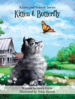 Kitten & Butterfly by Gittle, Aviva