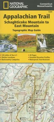 Appalachian Trail: Schaghticoke Mountain to East Mountain Map [Connecticut, Massachusetts] by National Geographic Maps