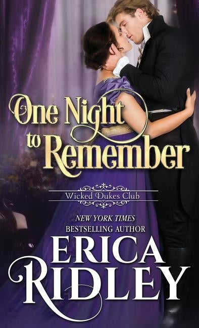One Night to Remember by Ridley, Erica