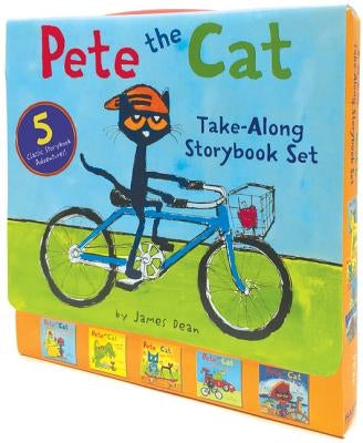 Pete the Cat Take-Along Storybook Set: 5-Book 8x8 Set by Dean, James