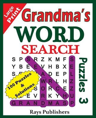 Grandma's Word Search Puzzles 3 by Lubandi, J. S.