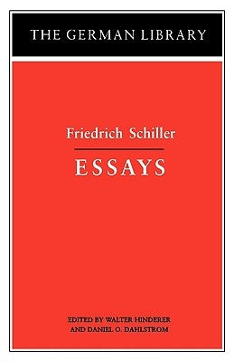 Essays: Friedrich Schiller by Hinderer, Walter